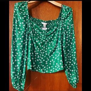 H&M Floral Blouse